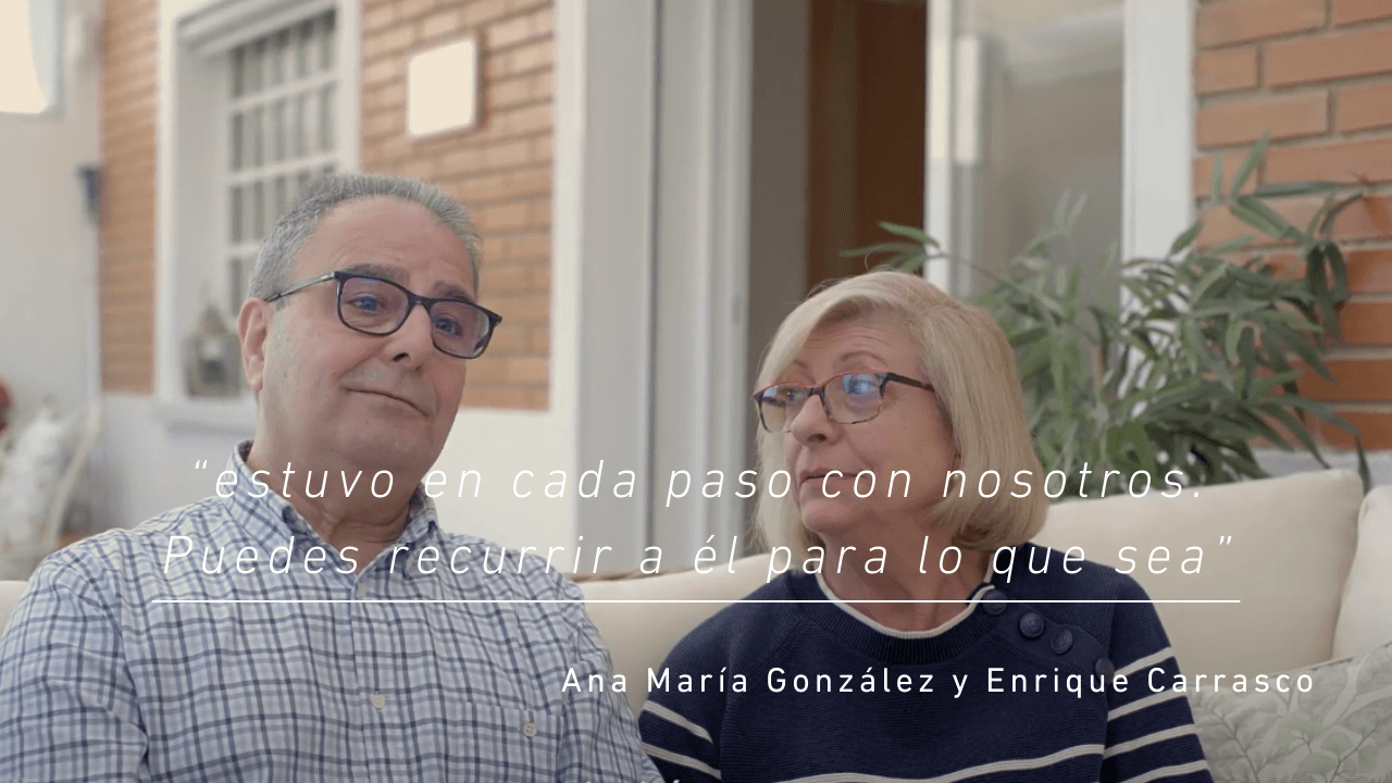 David Valtueña tiene la fórmula perfecta para vender. Testimonio de Ana y Enrique